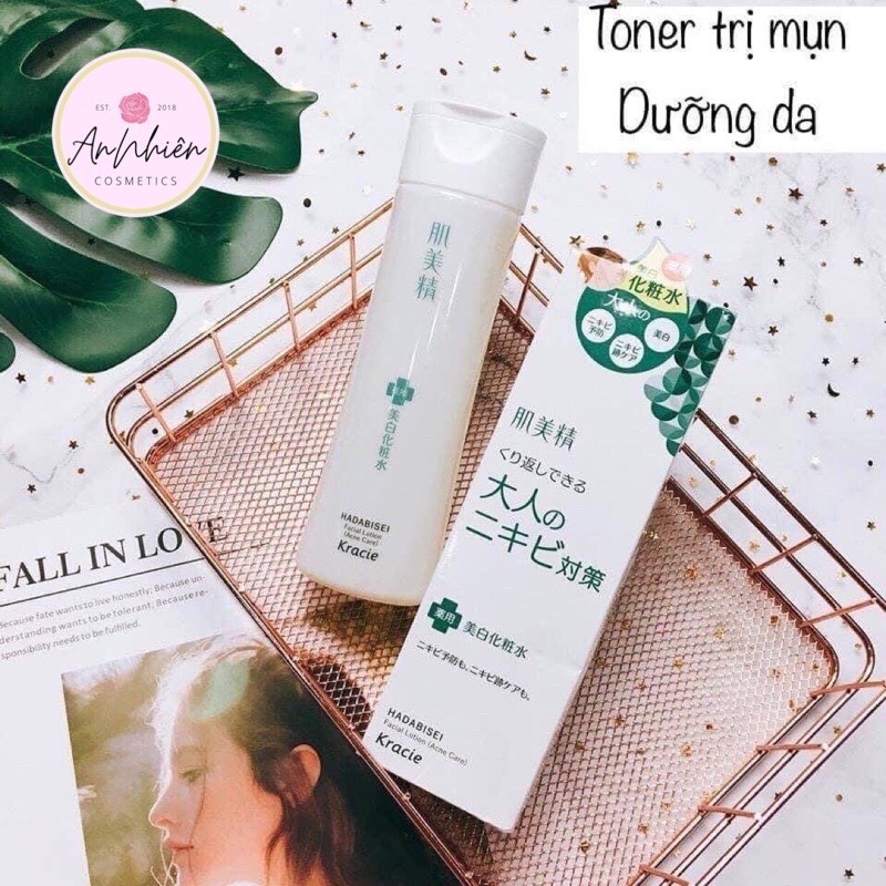 Nước hoa hồng giảm mụn Kracie Toner