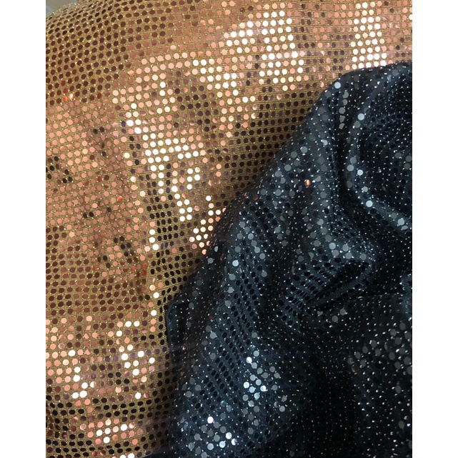 Đầm dự tiệc sequin kim sa lấp lánh hai dây VNXK