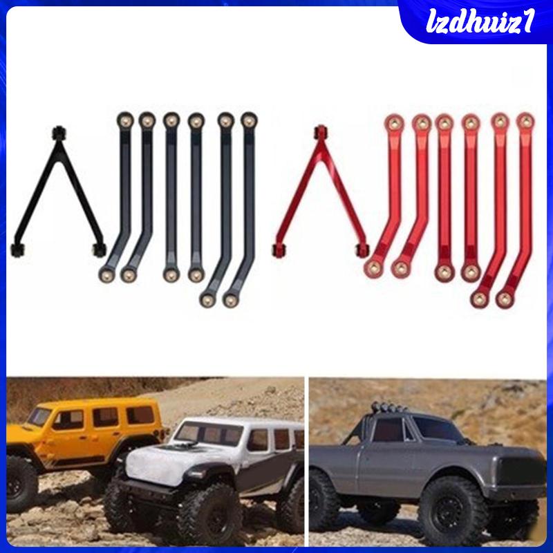 Set 7 Thanh Kéo Khung Gầm Dành Cho Mô Hình Xe Đồ Chơi Axial SCX24 1 / 24 RC