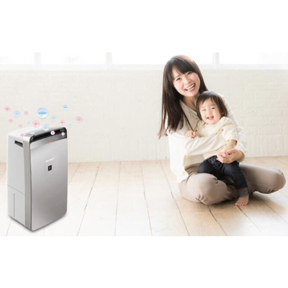 Máy hút ẩm và lọc không khí Sharp DW-J27FV-S