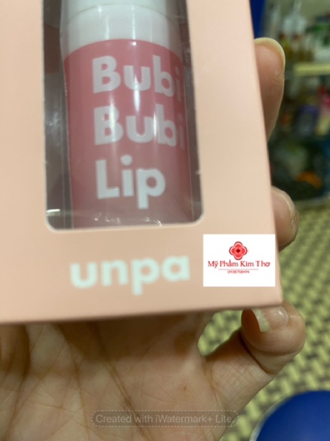 (ảnh thật)Tẩy Tế Bào Chết Môi Sủi Bọt Bubi Bubi Lip By Unpa (chính hãng)