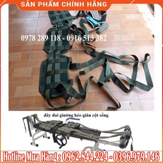 Bộ dây đai giường kéo dãn cột sống