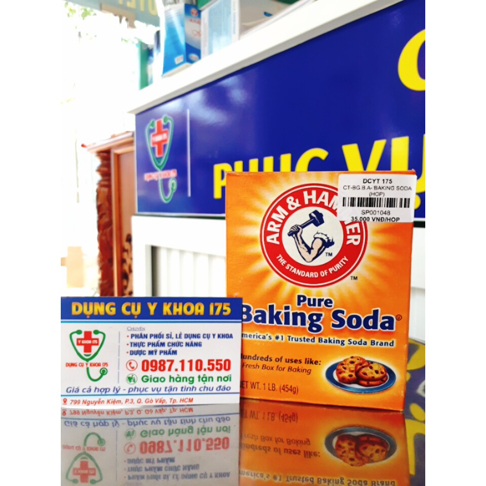 BỘT PURE BAKING SODA USA MỸ 454G