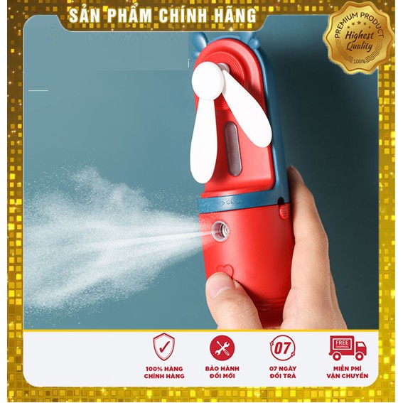 HOT!!! QUẠT PHUN SƯƠNG MINI [FREESHIP-HOÀN XU] Tích Điện Cầm Tay Gấp Gọn Chính Hãng Cao Cấp | BigBuy360 - bigbuy360.vn