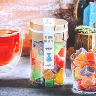Kẹo hương thập cẩm dẻo L'angfarm hũ 300g