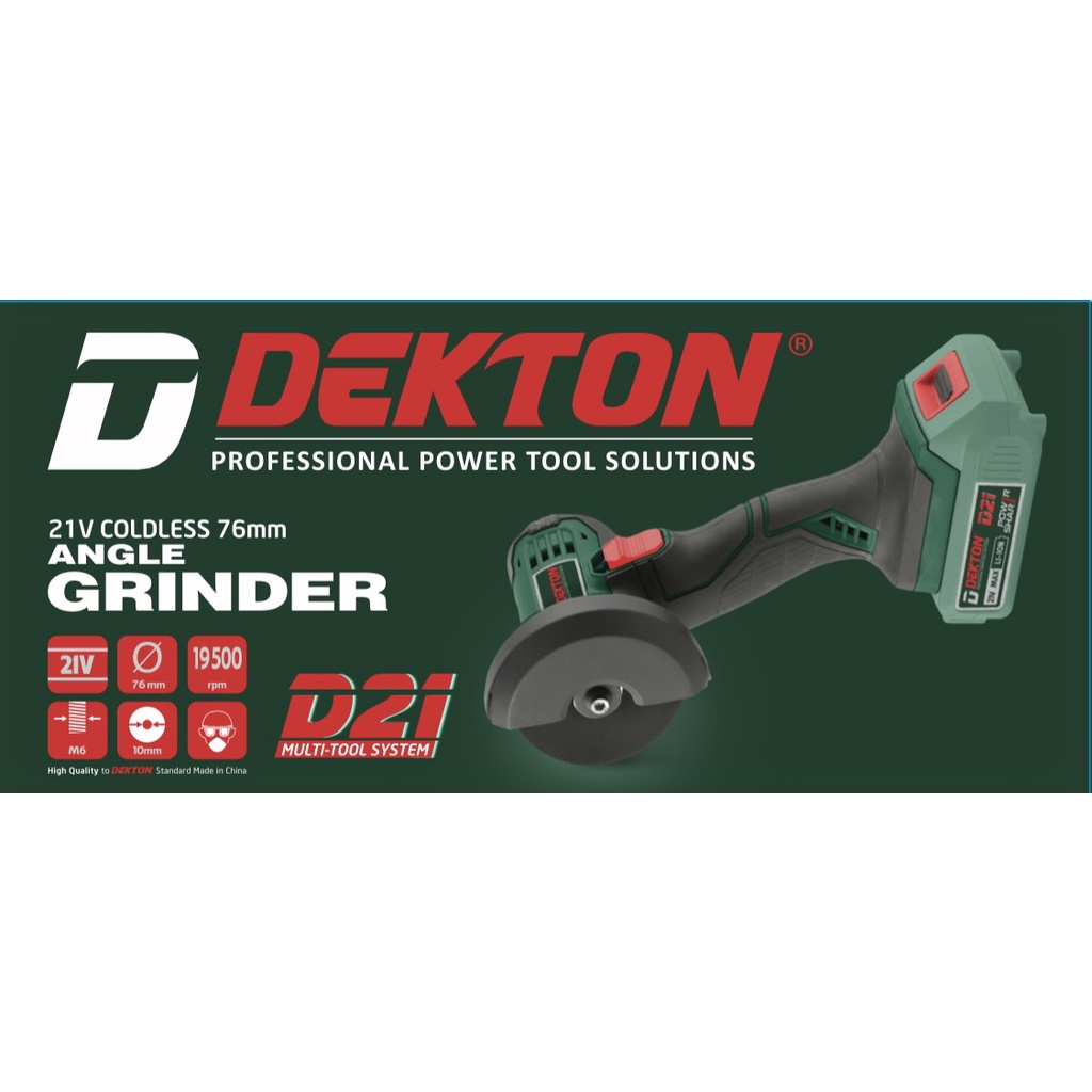 TOP BÁN CHẠY Máy Cưa Cắt Đa Năng Dùng Lưỡi  76mm  Dekton / D21-MC76 / Dùng Pin D21