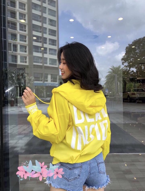 Áo khoác dù nữ DEAD INSIDE tay cánh dơi cực đẹp ảnh thật | BigBuy360 - bigbuy360.vn