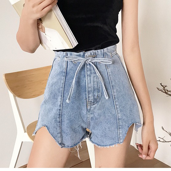 Quần Jeans Nữ Cạp Chun Jean Quần Bò Short Jean, Quần Jean Nữ Rách, Quần Đùi Nữ | BigBuy360 - bigbuy360.vn