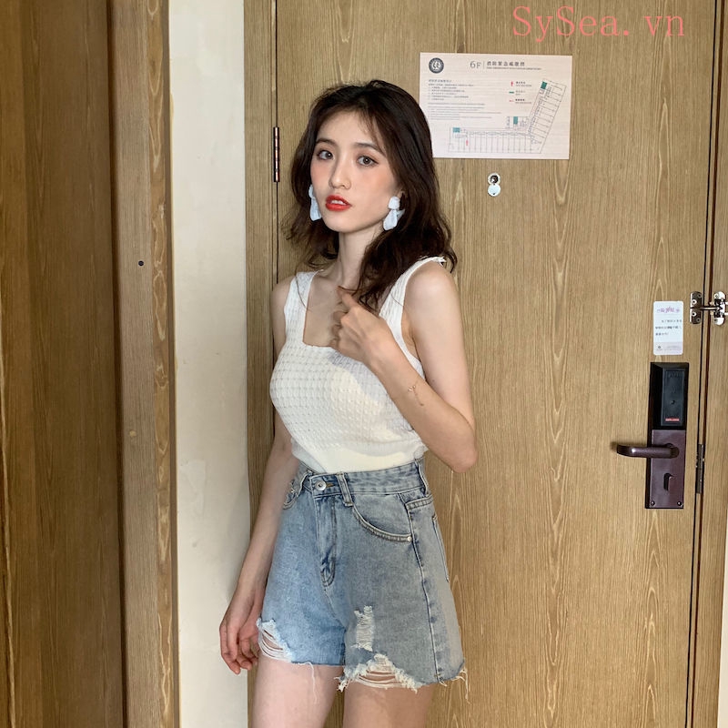 Áo Dây Nữ Cộc Tay Quyến Rũ