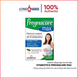 Vitamin Bầu và sau sinh Pregnacare Max