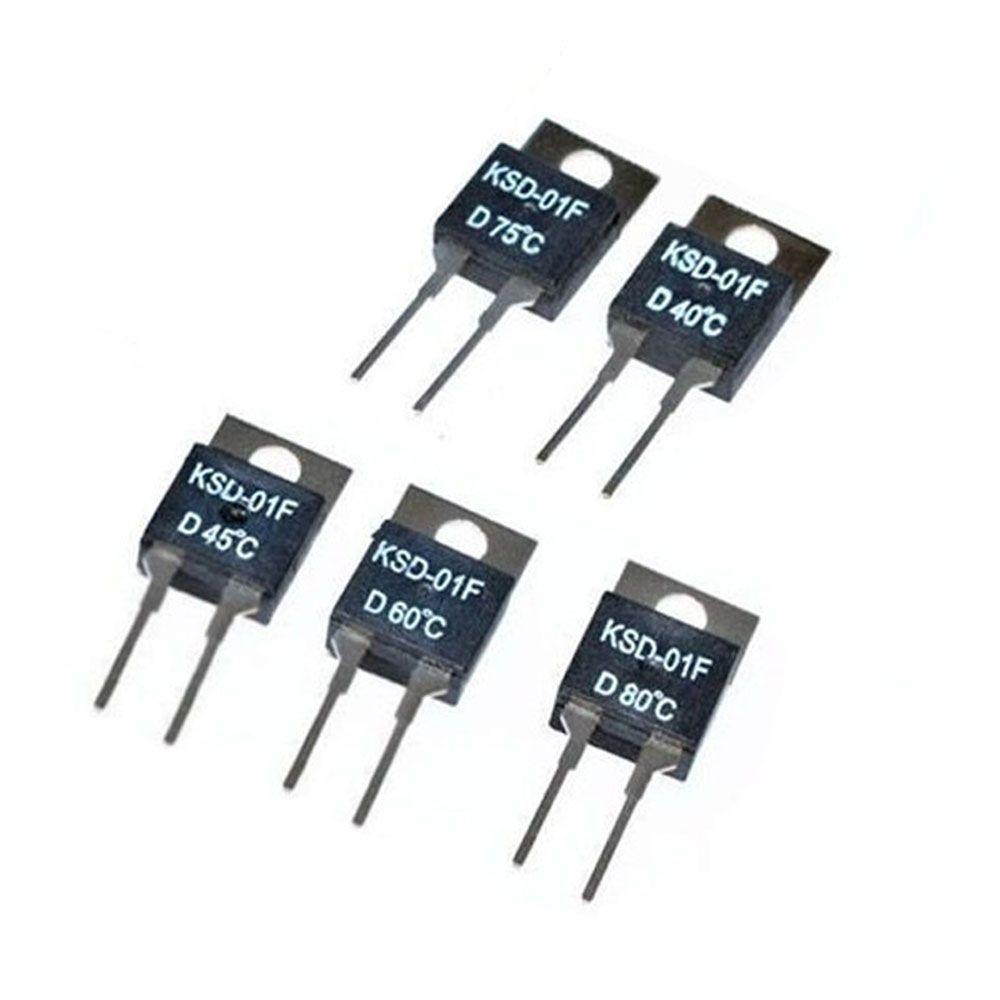 Set 4 Công Tắc Nhiệt Độ Cảm Ứng KSD-01F