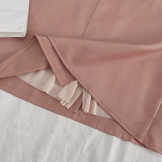 Set áo tay dài & chân váy hồng (ảnh thật ở cuối)