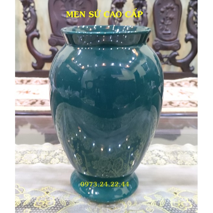 BÌNH HÚT LỘC QUÀ TẶNG ĐẸP BÌNH GỐM BÁT TRÀNG TRƯNG BÀY DECOR