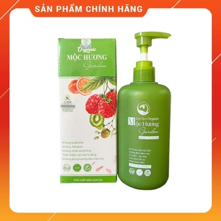 Sữa Tắm Organic Mộc Hương Garden Thanh Mộc Hương, Ngừa Viêm Nang Lông, Dưỡng Trắng Da, Làm Sạch