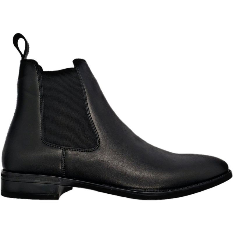 Chelsea boot classic giầy lịch sự da pu đế cao su 4cm 