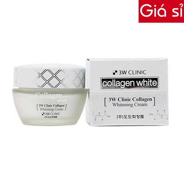 KEM DƯỠNG TRẮNG DA TINH CHẤT COLLAGEN 3W CLINIC COLLAGEN WHITENING CREAM