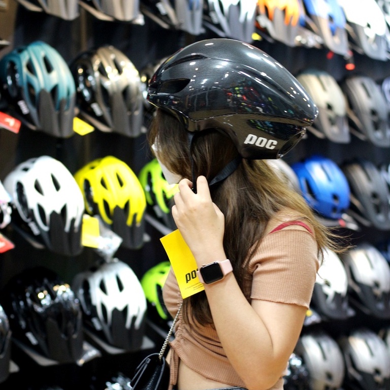 Mũ bảo hiểm xe đạp POC 02 cực ngầu, chắc chắn - BIKER.176 - Mũ bảo hiểm chính hãng Vũng Tàu