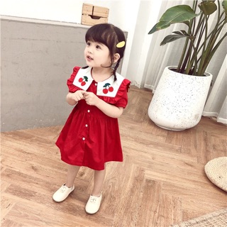 Váy cherry đỏ
