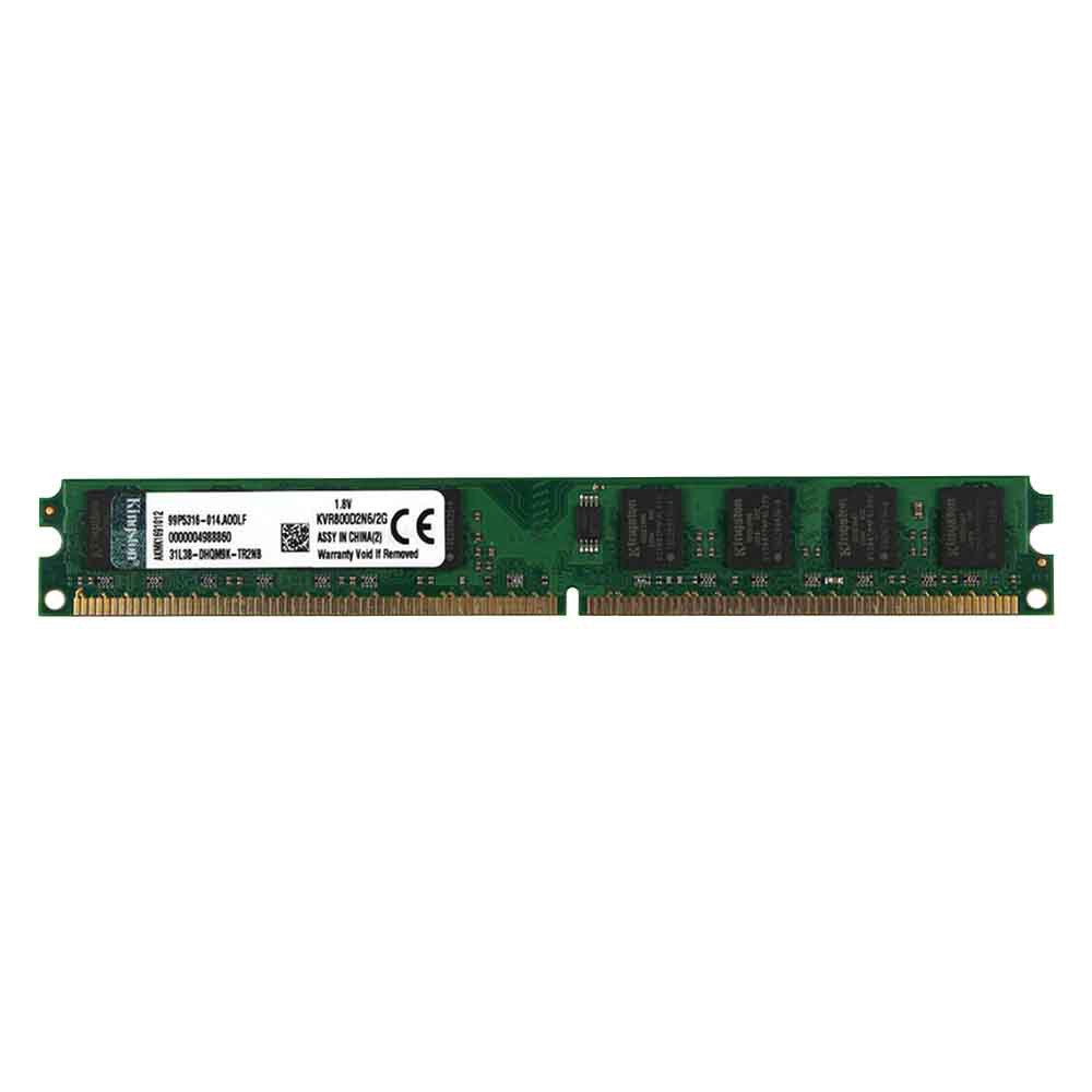 KINGSTON Set 2 Bộ Nhớ RAM 2gb ddr2 RAM 800MHz PC2-6400 Dành Cho Máy Tính
