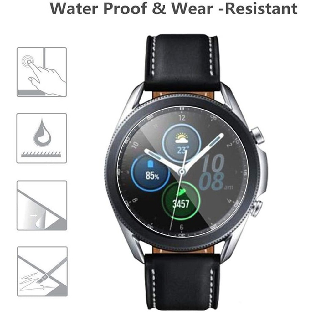 Kính Cường Lực Bảo Vệ Màn Hình Minh Samsung Galaxy Watch 4 3 45mm 41mm 40mm 44mm 42mm 46mm