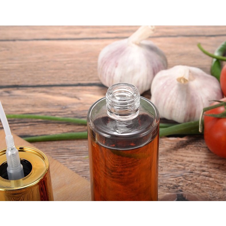 Bình Xịt Dầu Ăn Thủy Tinh, Chai Xịt Dầu Ăn Phun Sương Dùng Cho Nồi Chiên, Khuôn Bánh, Salad, Nướng 100ml