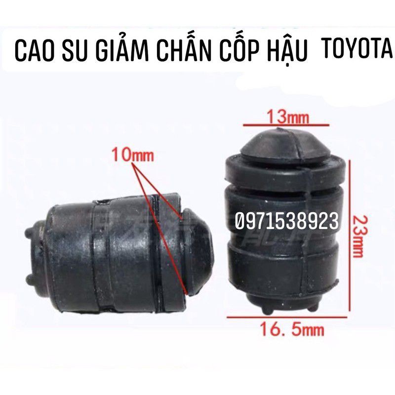 Cao su giảm chấn cốp hậu Toyota Innova, Fortuner, 2006-2021 90541-09124