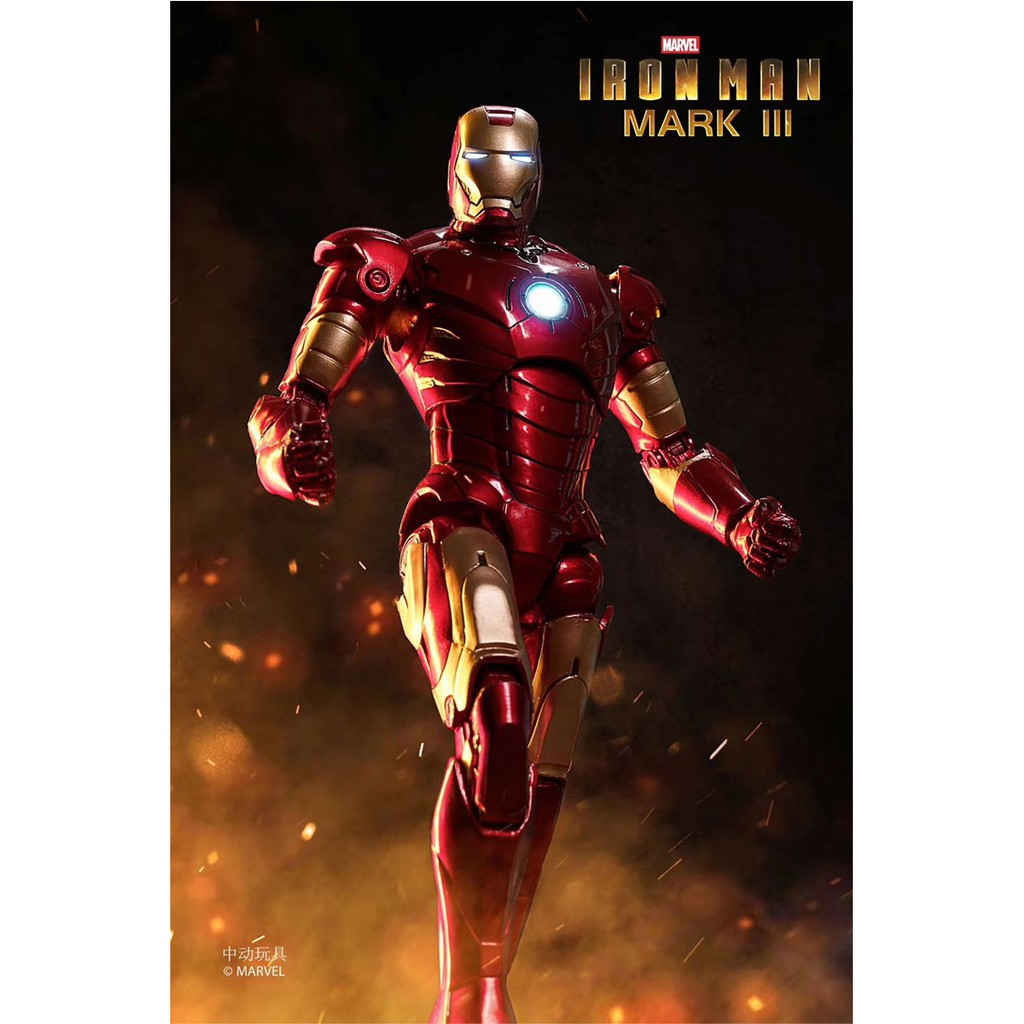 Mô hình chính hãng ZDToys Ironman Mk3 - Mark III Iron man