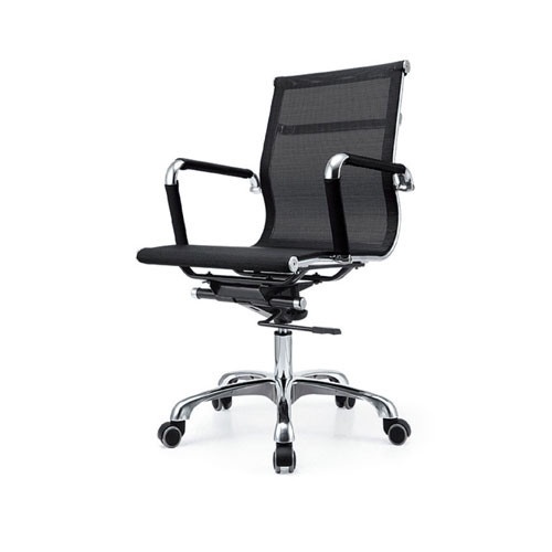 Ghế lưới văn phòng lưng trung chân nhôm TM002A (Hàng loại 1)