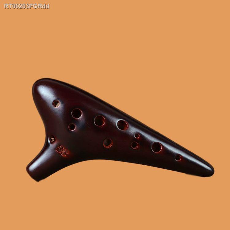 Kèn Ocarina 12 Lỗ Bằng Gốm Cho Người Mới Bắt Đầu