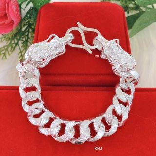 Lắc tay nam bạc ta 19 chỉ