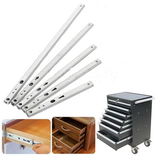 Thanh trượt đôi 2 đoạn cho ngăn kéo tủ nội thất