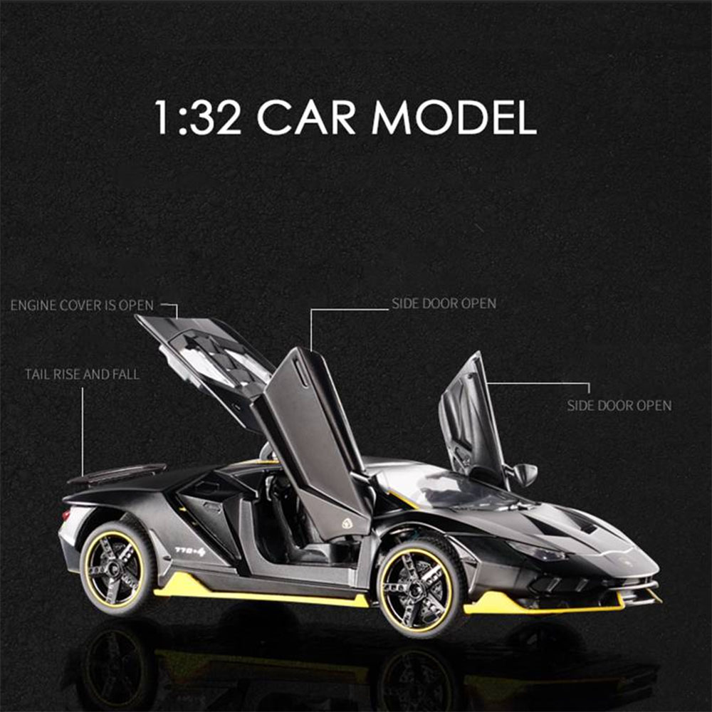 Mô hình xe hơi Lamborghini Centenario LP770-4 tỉ lệ 1/32