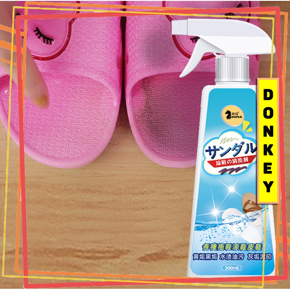 Dung Dịch Tẩy Sạch Vết Bẩn Cứng Đầu Và Làm Mới Dép Nhựa Cao Cấp 500ml DOKEY99