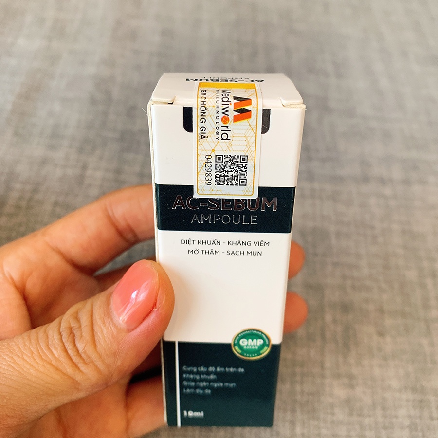 Serum hỗ trợ chăm sóc và ngăn ngừa mụn AC - Sebum Ampoule Mediworld