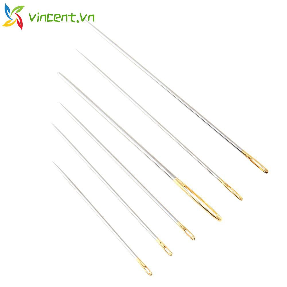 Bộ 16 kim khâu đồ da/ thảm canvas thủ công tiện dụng cho gia đình