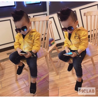 Áo gió 2 lớp cho bé yêu
