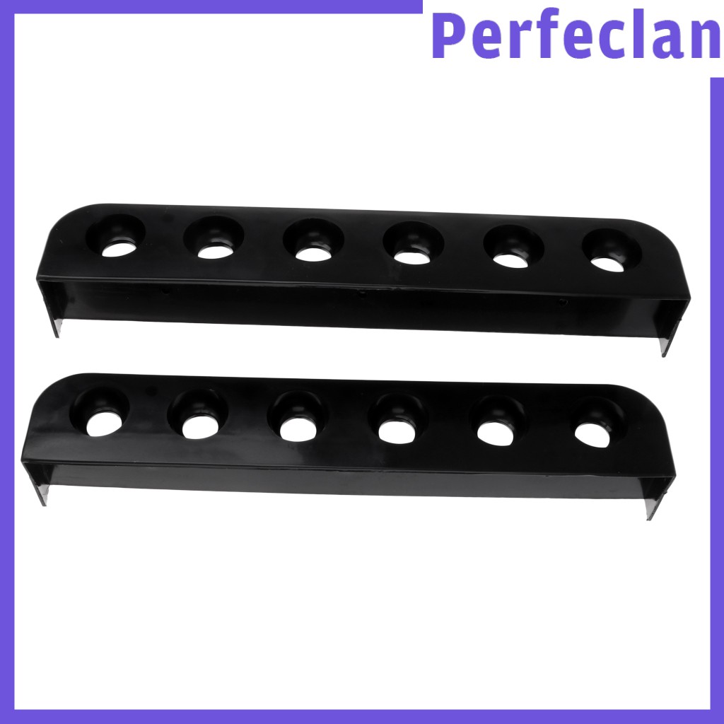 Giá Đỡ Cây Cơ Bida 6 Ngăn Màu Đen Siêu Bền Tiện Dụng