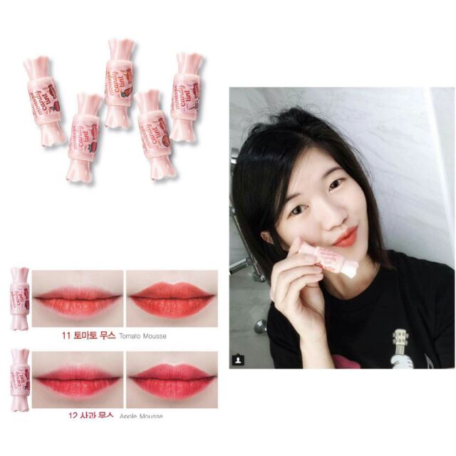 Son kẹo Saemmul Mousse Candy Tint - The Saem