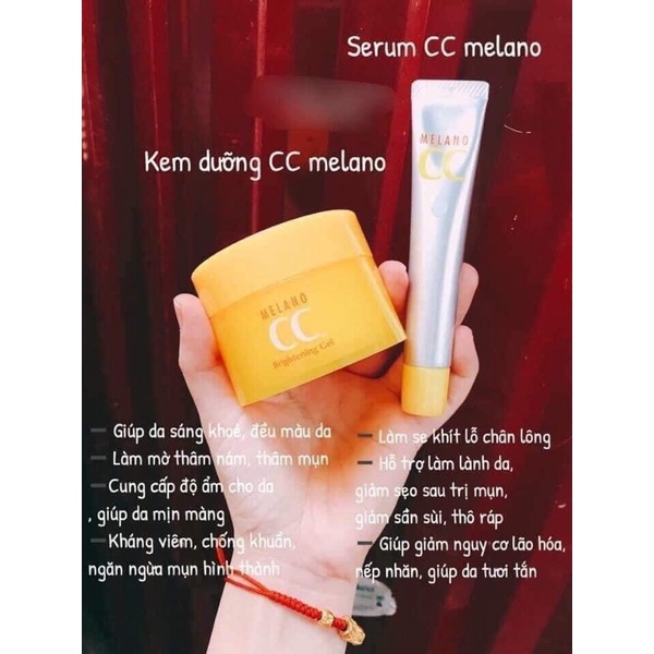 [Hàng _ Nhật_ Chuẩn] Kem dưỡng trắng da ngừa thâm mụn Melano CC Brightening Gel 100G | BigBuy360 - bigbuy360.vn