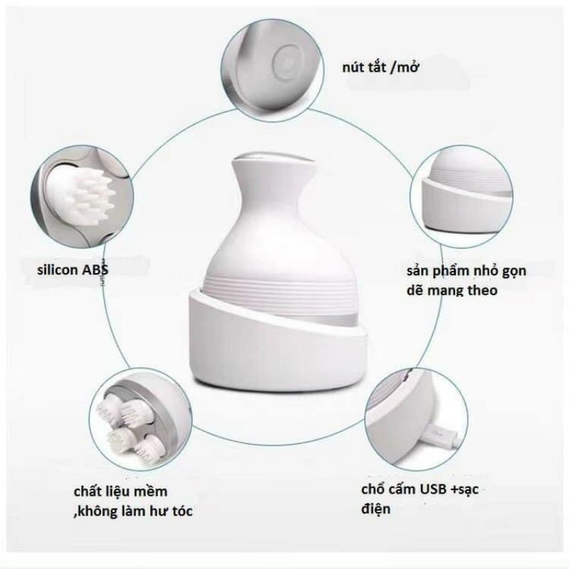 Máy massage đầu