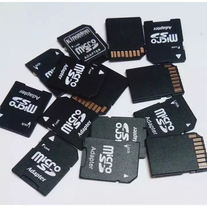 Bộ Chuyển Đổi Thẻ Nhớ, Adapter chuyển đổi thẻ nhớ Micro SD (TF) sang SD - Dùng cho máy ảnh Laptop, CAMERA