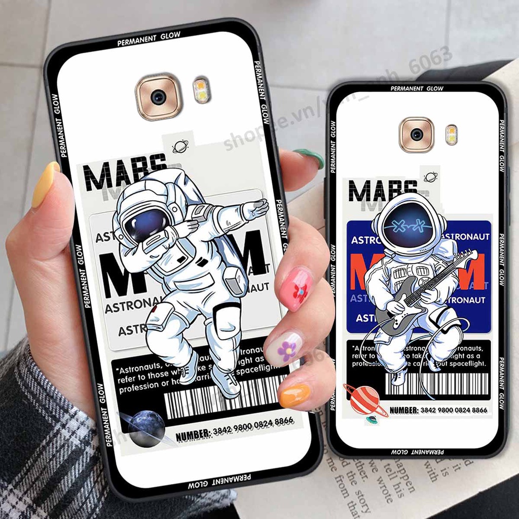 Ốp Samsung C9 Pro be@r brick mars thời trang, ốp lưng điện thoại viền dẻo siêu chất