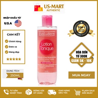Nước hoa hồng không cồn Evoluderm 250ml