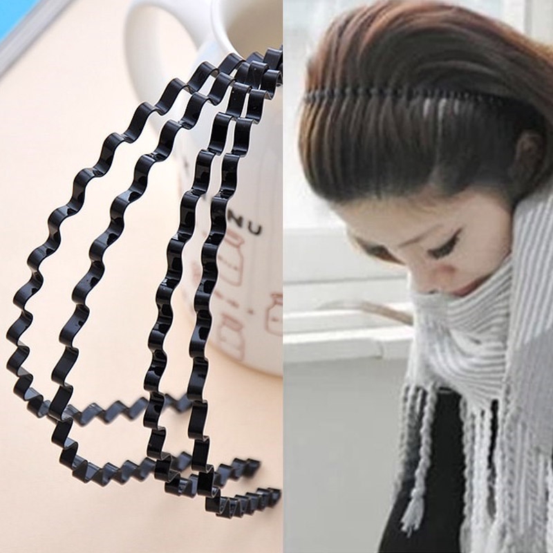 Cài tóc dạng gợn sóng thời trang Hàn Quốc