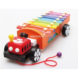 Đàn xylophone 8 âm (mẫu ô tô)