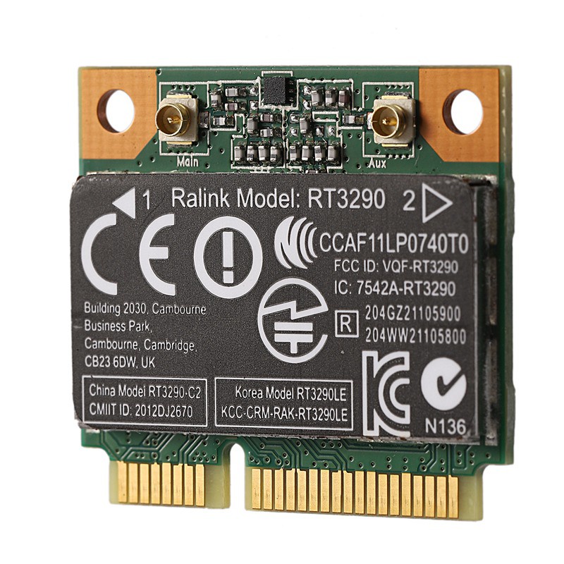 Card Wifi 150mbps 2.4ghz Rt3290 802.11b / G / N Wlan Wifi + Bluetooth 3.0 Nửa Bán Dẫn Cho Hp Cq58 M4 M6 4445s Dv4