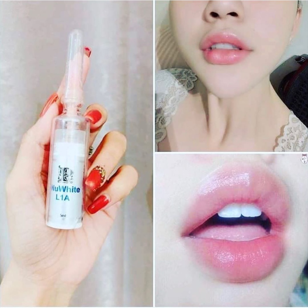 Kem khử thâm và làm hồng môi NuWhite L1A Mibiti Prudente NuWhite 5ml