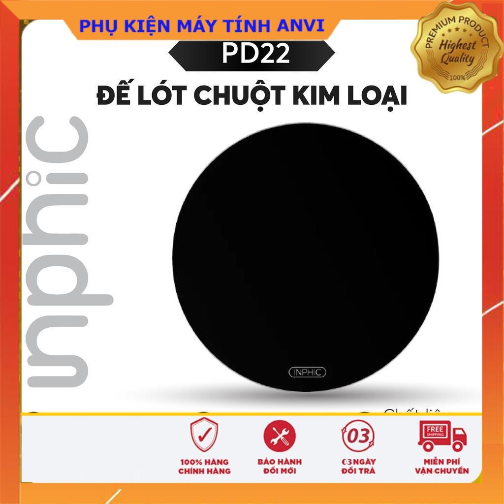 Lót chuột chất liệu nhôm nguyên khối tốc độ đặc biệt cao INPHIC LC_Rmetal PD22 - Chính Hãng