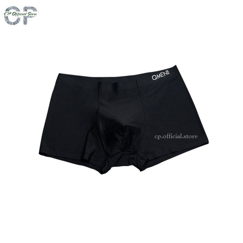 Quần lót nam đùi Boxer Q.men, sịp cao cấp, đúc lụa sữa, không đường may, mát, nhẹ, siêu co giãn.