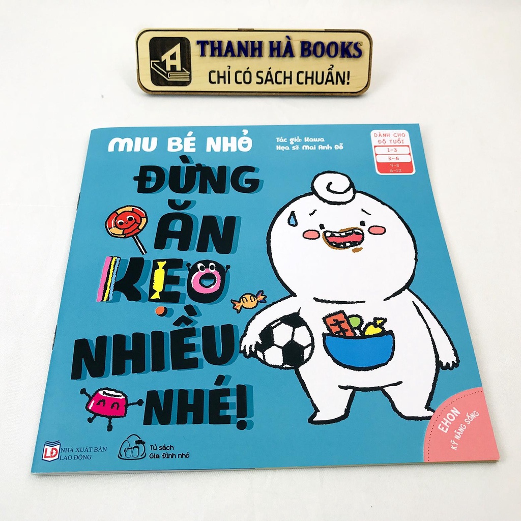 Sách - Ehon Kĩ Năng Sống - Miu Bé Nhỏ (Dành cho bé từ 3-6 tuổi) Phần 2 - Lẻ tùy chọn (Thanh Hà Books)